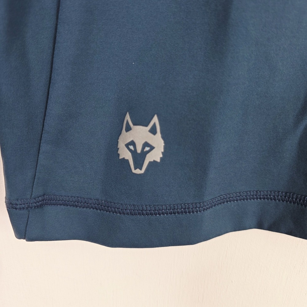Greyson Men's Medium Blue Sequoia 1/4 Zip Pullover Golf Course Logo Stretch - Picture 4 of 12